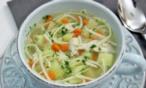 طريقة عمل شوربة الدجاج بالمعكرونة